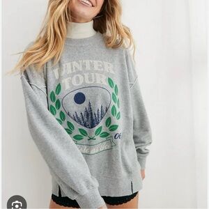 Gray Aerie Winter Tour Graphic Sweatshirt